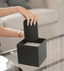 DOLNI CANDLE Dolni Large Black Ceramic 600g Tuberose & Sandalwood Candle House of Isabella UK