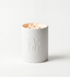 DOLNI CANDLE Dolni Large White Ceramic 600g Amber & Patchouli Candle House of Isabella UK