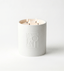 DOLNI CANDLE Dolni XL White Ceramic 2200g Amber & Patchouli Candle House of Isabella UK