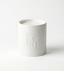 DOLNI CANDLE Dolni XL White Ceramic 2200g Amber & Patchouli Candle House of Isabella UK