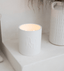DOLNI CANDLE Dolni XL White Ceramic 2200g Amber & Patchouli Candle House of Isabella UK