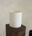 DOLNI CANDLE Dolni XL White Ceramic 2200g Amber & Patchouli Candle House of Isabella UK