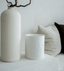 DOLNI CANDLE Dolni XL White Ceramic 2200g Amber & Patchouli Candle House of Isabella UK