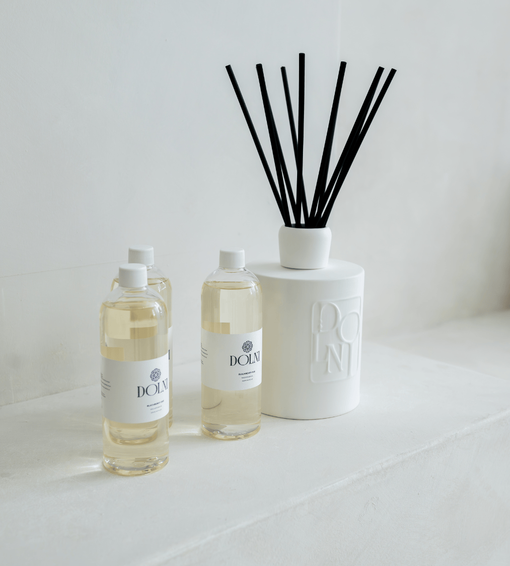 DOLNI DIFFUSER REFILL Dolni Blackberry Oud 500ml Reed Diffuser Refill House of Isabella UK