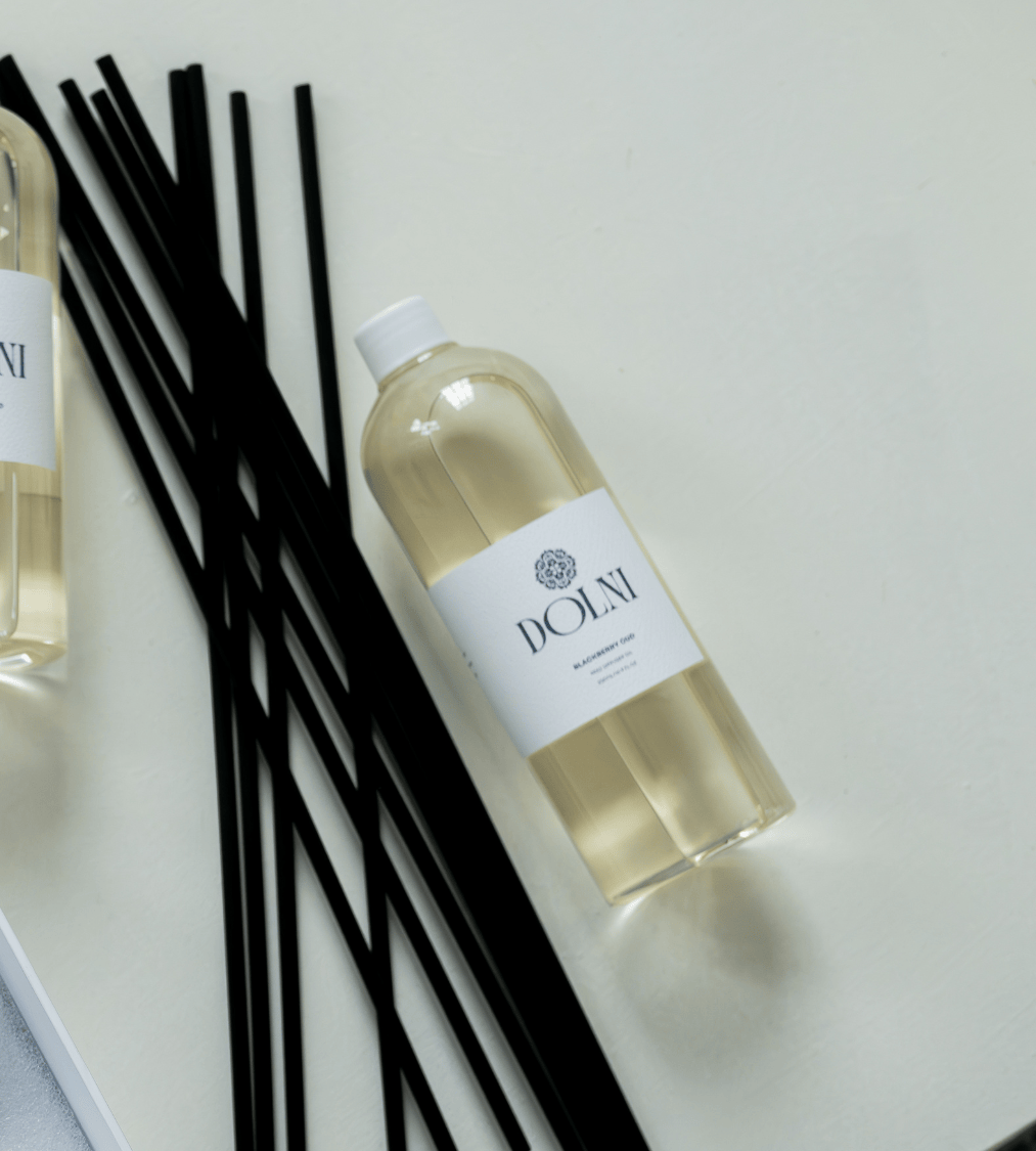 DOLNI DIFFUSER REFILL Dolni Blackberry Oud 500ml Reed Diffuser Refill House of Isabella UK