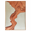 Donatella Copper & Cream 3D Effect Framed Wall Art - 70x100cm