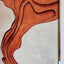 Donatella Copper & Cream 3D Effect Framed Wall Art - 70x100cm