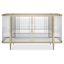 Stop And Stare Cabinet in Gold