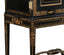 Formal Black & Gold Drinks Cabinet