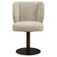 Dining chair Fiona natural softweave swivel
