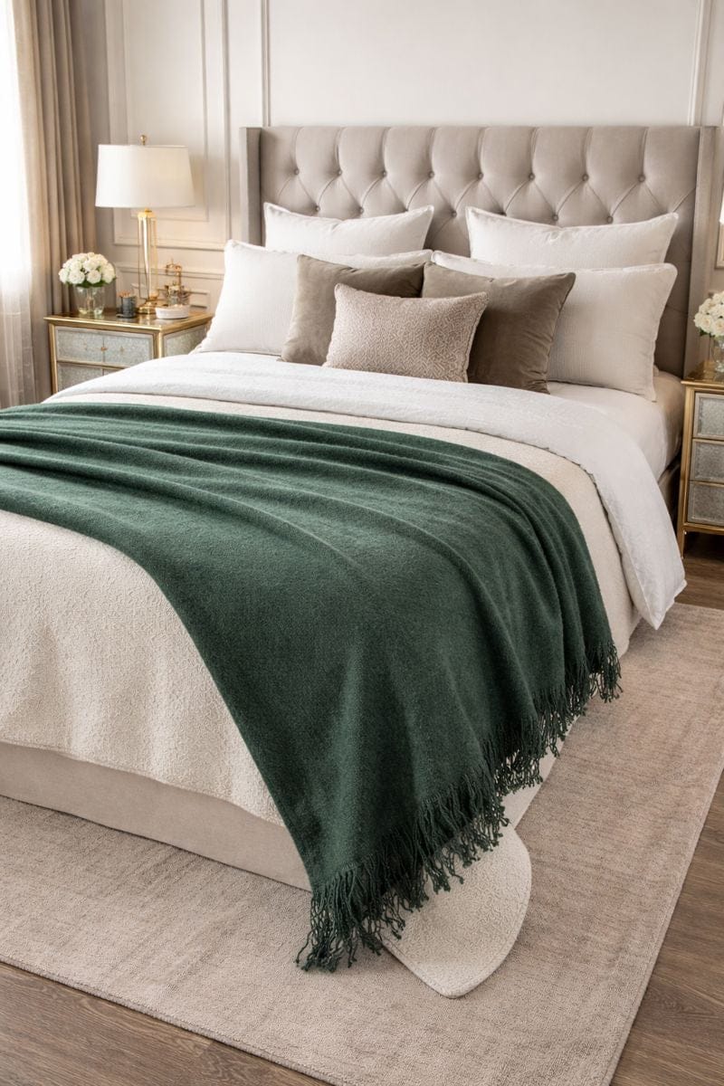 Malini Serena Jade Throw