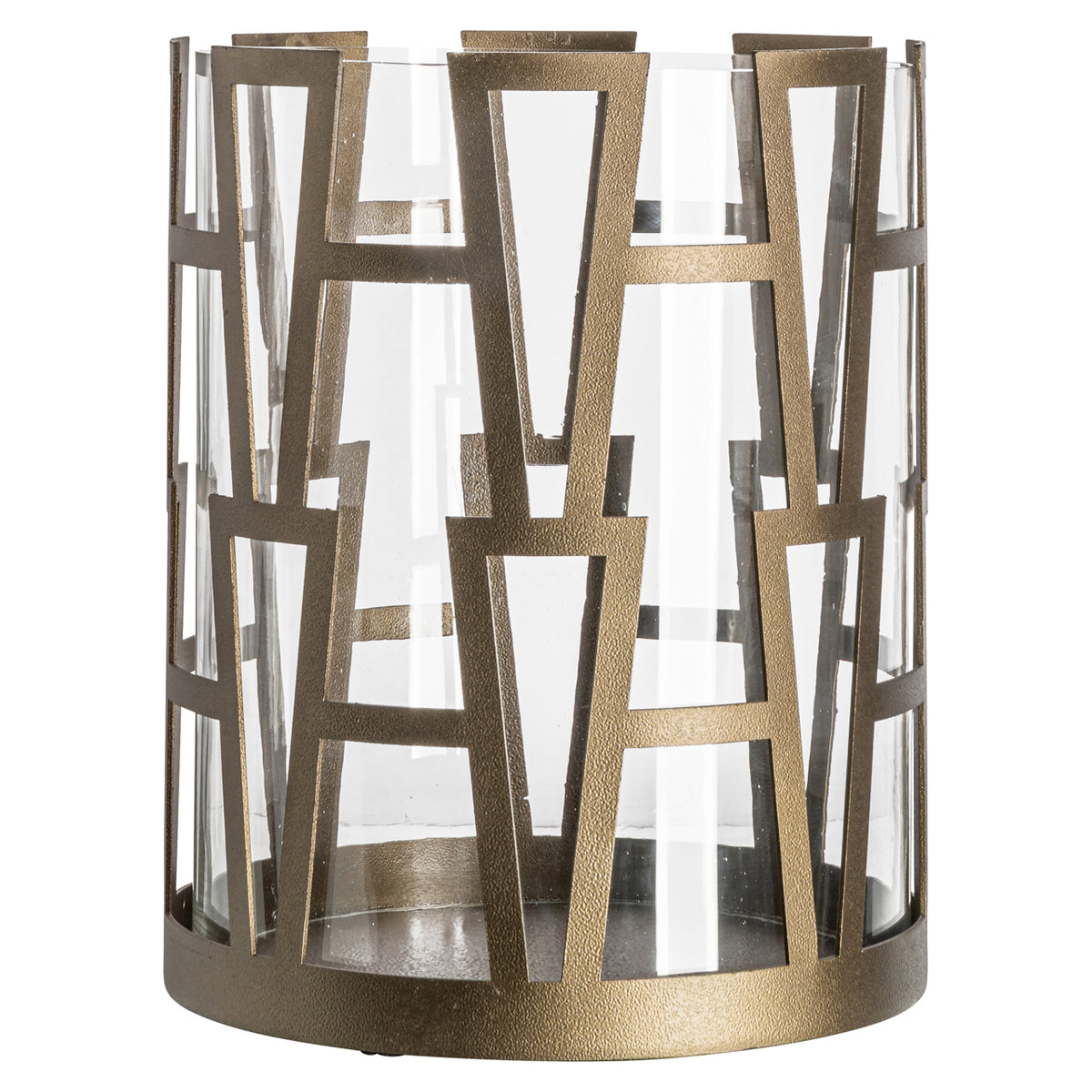 Hurricane light Shandy brass antique small