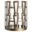 Hurricane light Shandy brass antique small