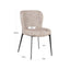 Dining chair Sergio natural geo