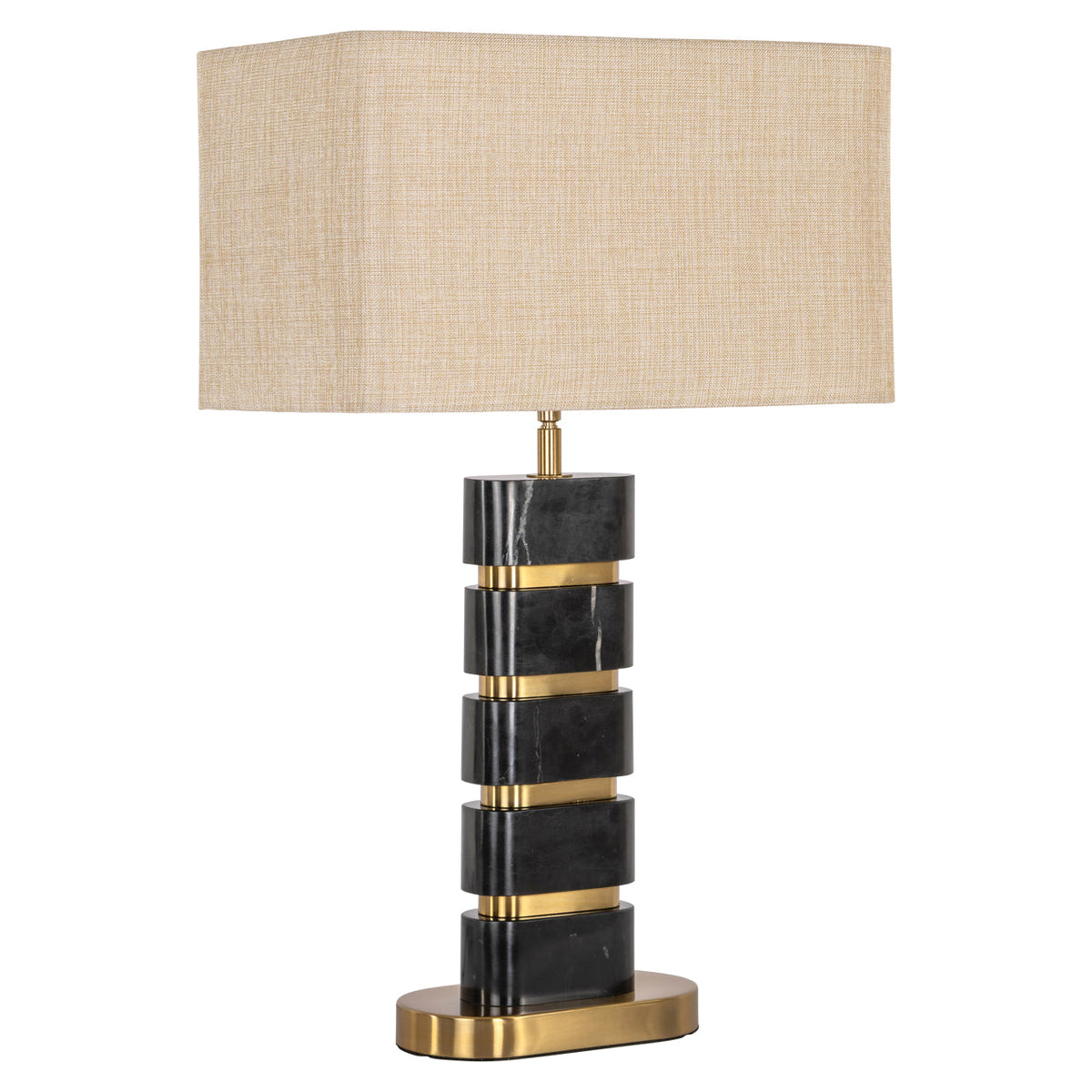 Table lamp Levina black/gold 