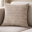 Malini Large Albie Taupe Cushion
