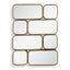 Canute Modern Gold Mirror