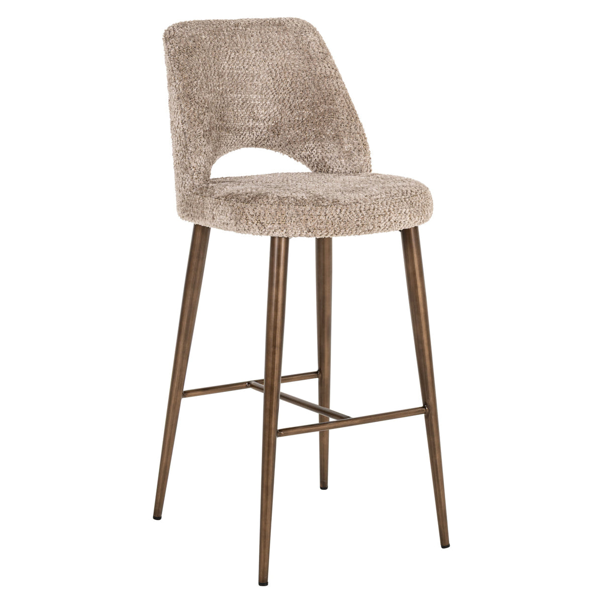 Bar stool Delphine lovely nature fire retardant