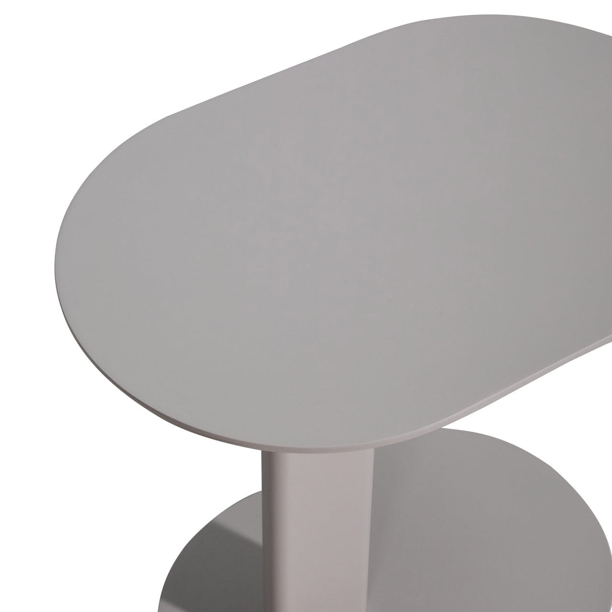 Outdoor end table Quinn light beige 