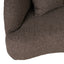 Sofa Pandora brown chunky lounge right