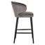 Bar stool Indigo stone velvet