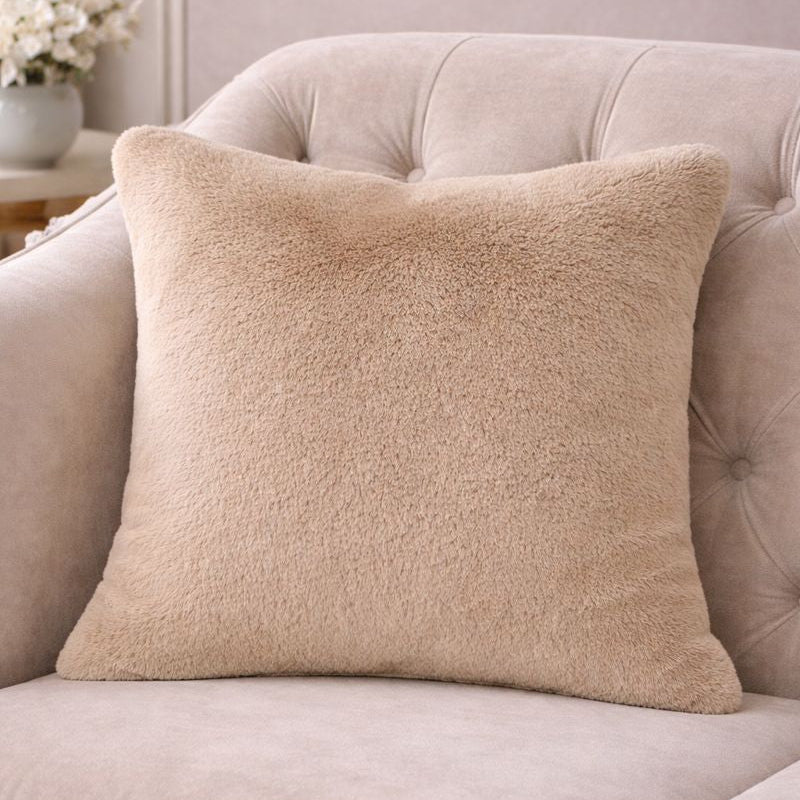 Malini Barnes Beige Cushion