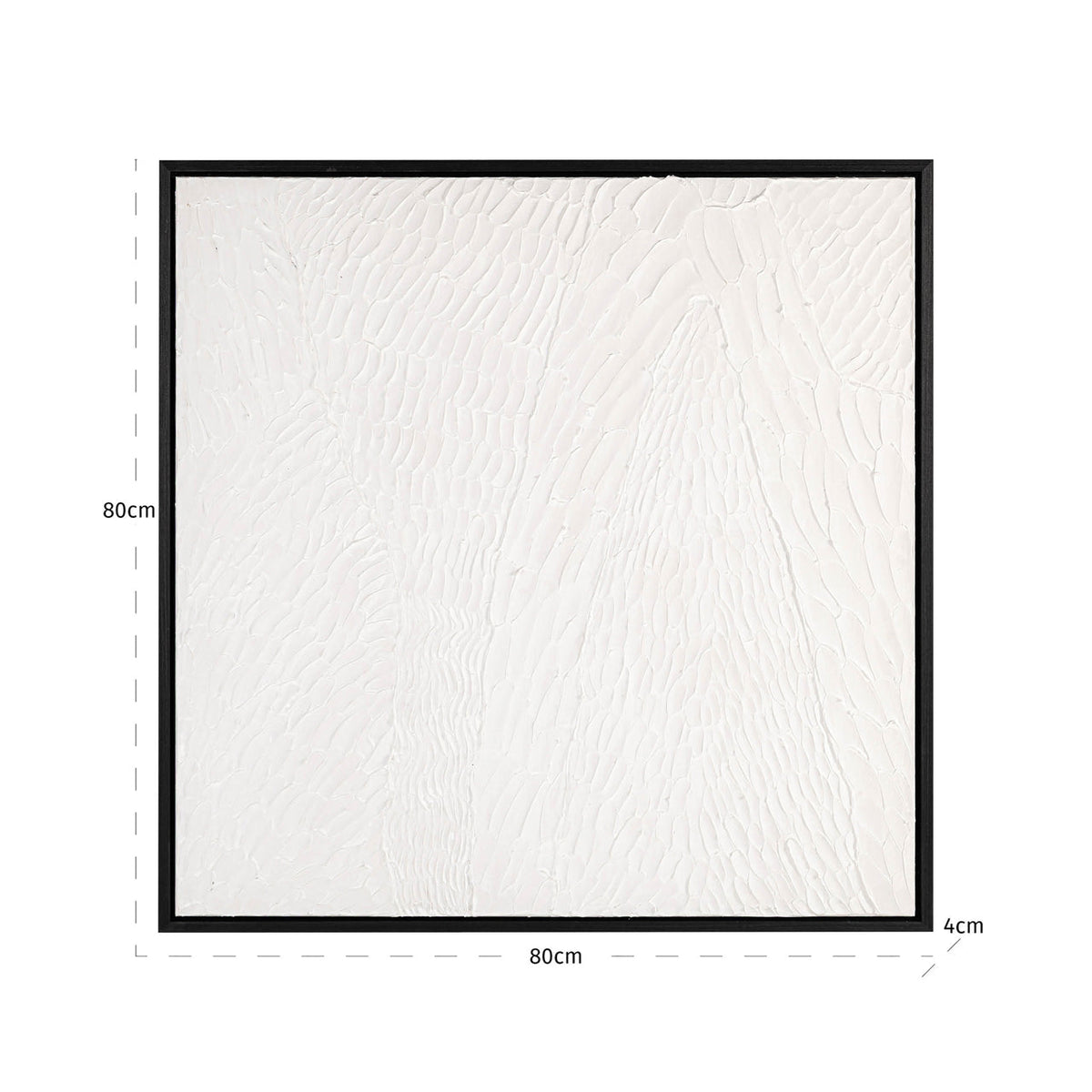 Wall art Janell black/white