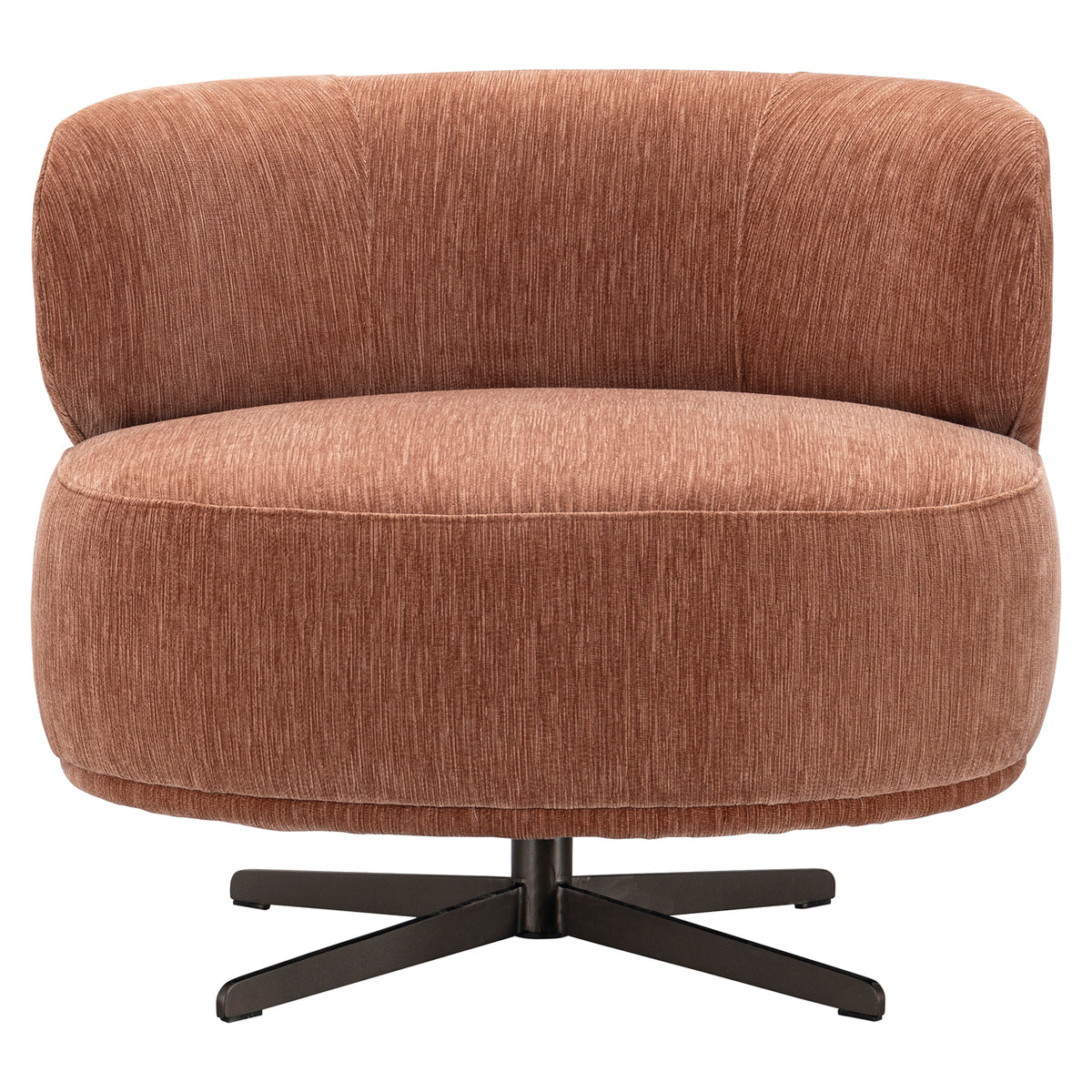 Lounge chair Lauren be straight mocha mousse swivel