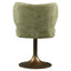 Dining chair Amely pistache softweave swivel