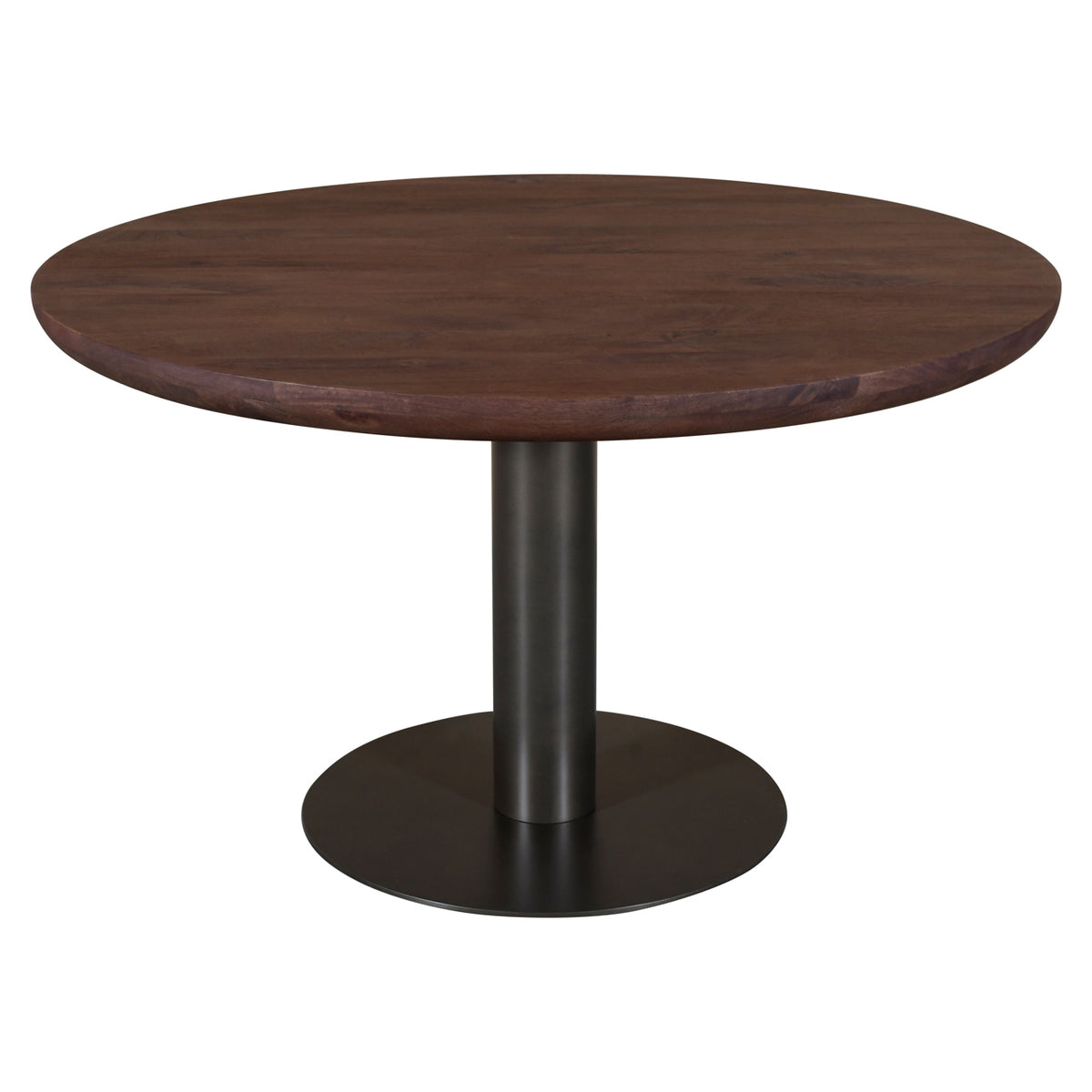 Dining table Baldwin spicebrown 130Ø