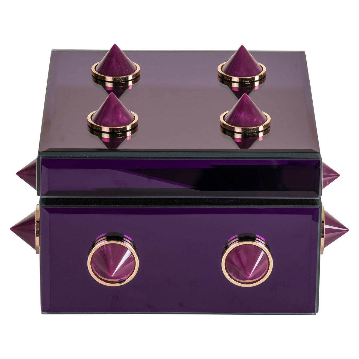 Storage box Jelia purple