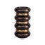 Candle holder Eve bronze large