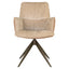 Dining chair Chase ginger jacquard swivel