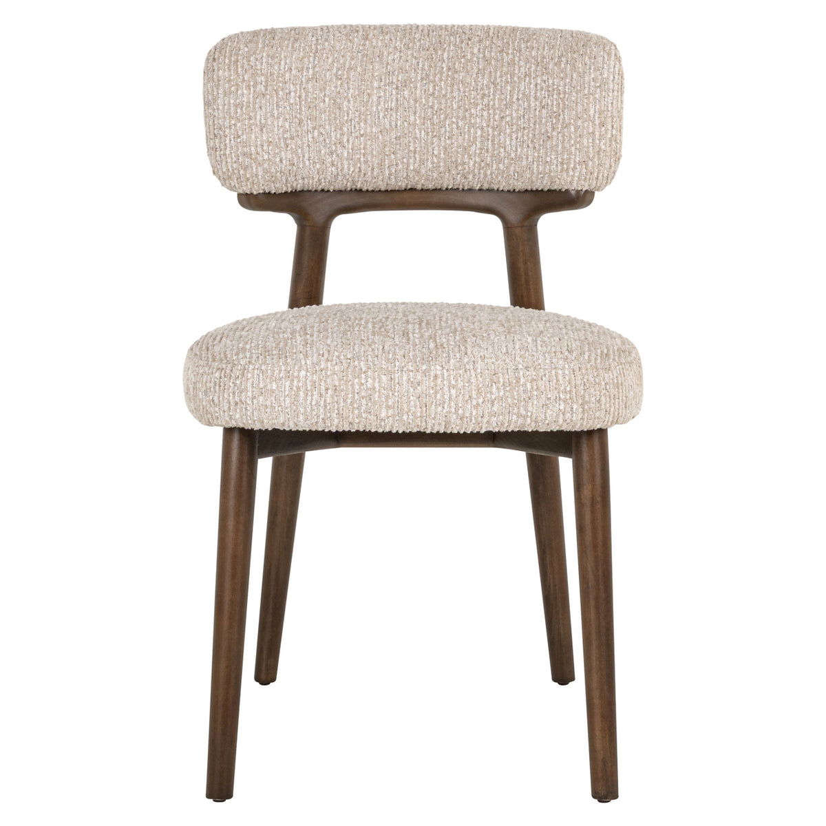 Dining chair Basker natural linear (Set of 2)