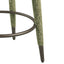 Counter stool Tenashar green blockweave swivel