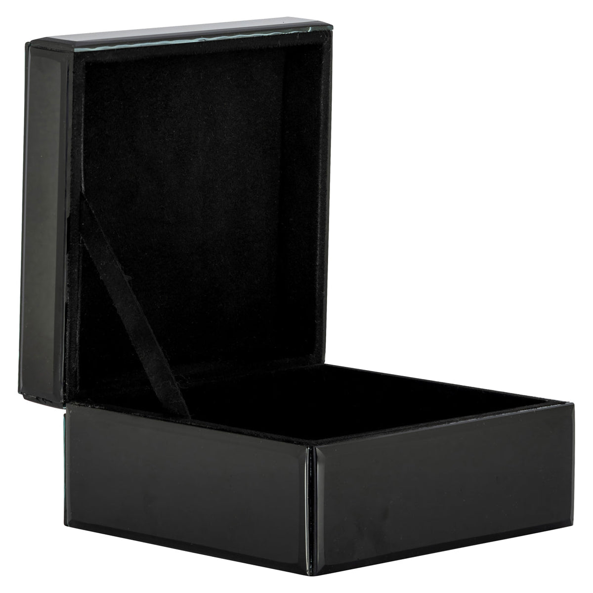 Storage box Lune black/white