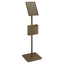 Promo material Richmond brushed gold display stand deluxe