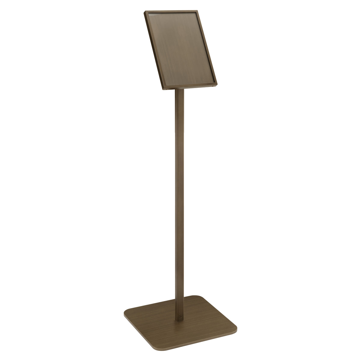 Promo material Richmond brushed gold display stand 
