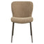 Dining chair Odarby brown tweed fire retardant (Set of 2)