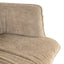 Dining chair Chase cream blockweave swivel