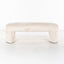 Bench Fargo white chenille