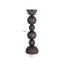 Candle holder Jersey brass antique large