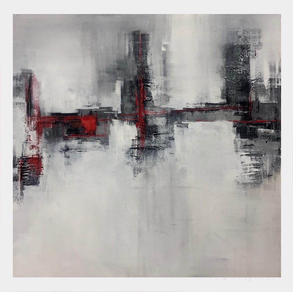 Eccotrading Design London Accessories Abstract City Skyline Painting House of Isabella UK