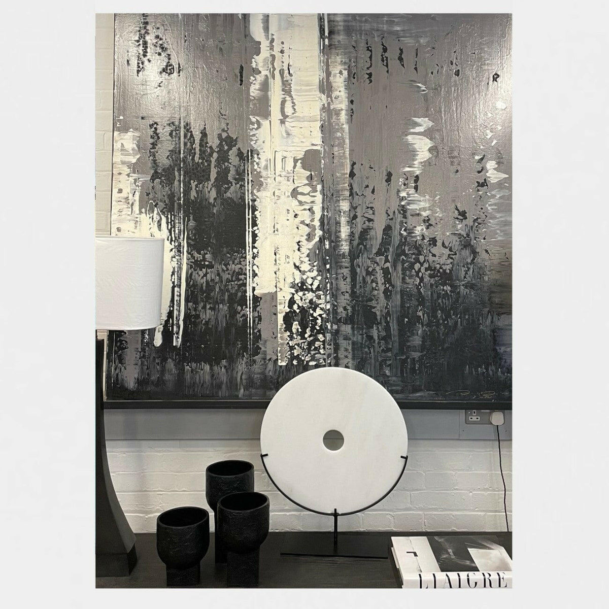 Abstract Monotone Painting.