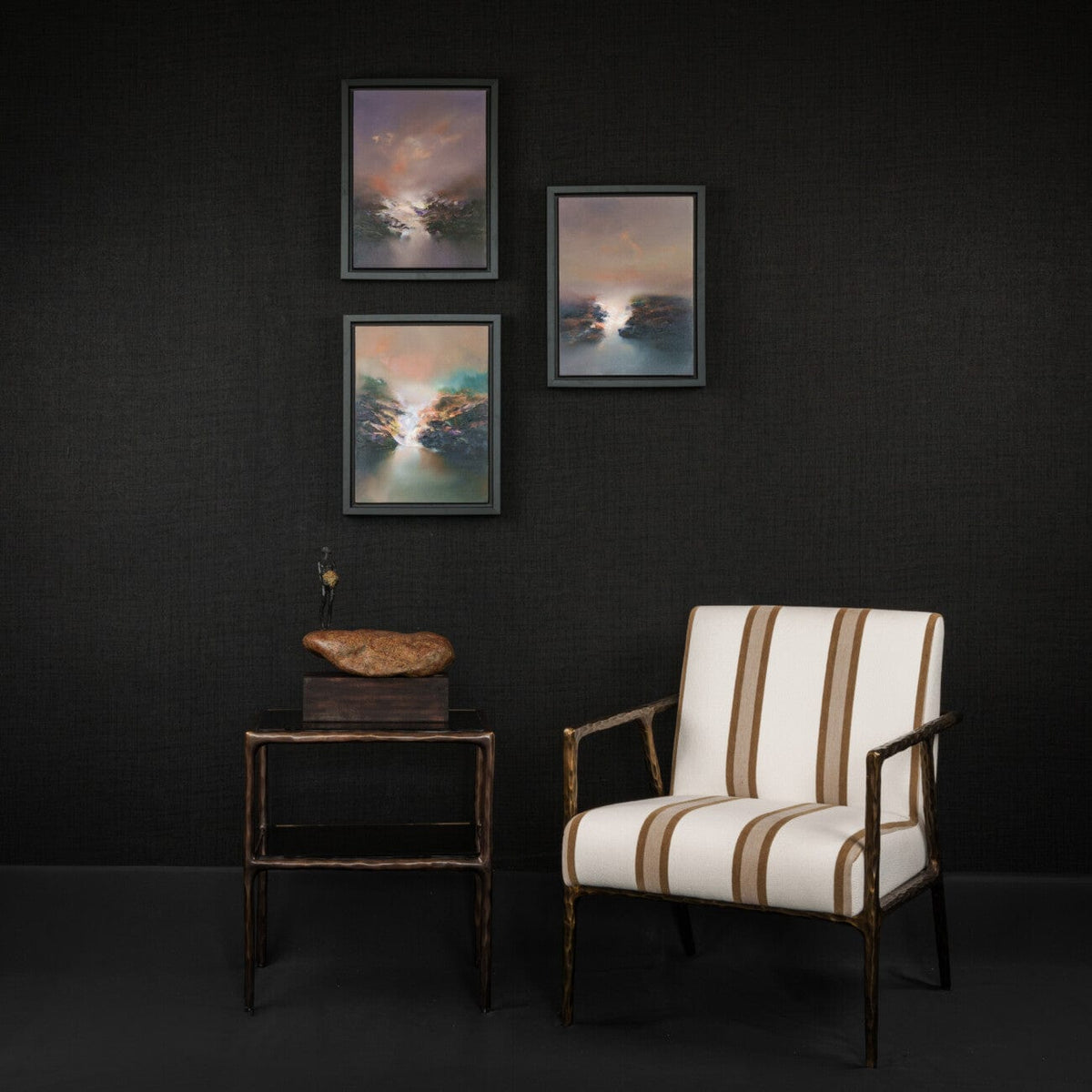 Abstract Paintings set of 3.