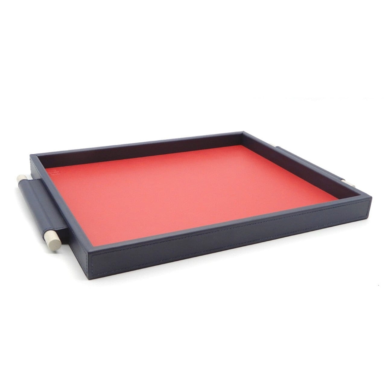 Eccotrading Design London Accessories Arlington Tray Navy Leather | OUTLET House of Isabella UK