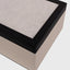 Eccotrading Design London Accessories Arno Box Pumice Leather with Thunder Gesso Effect Lid House of Isabella UK