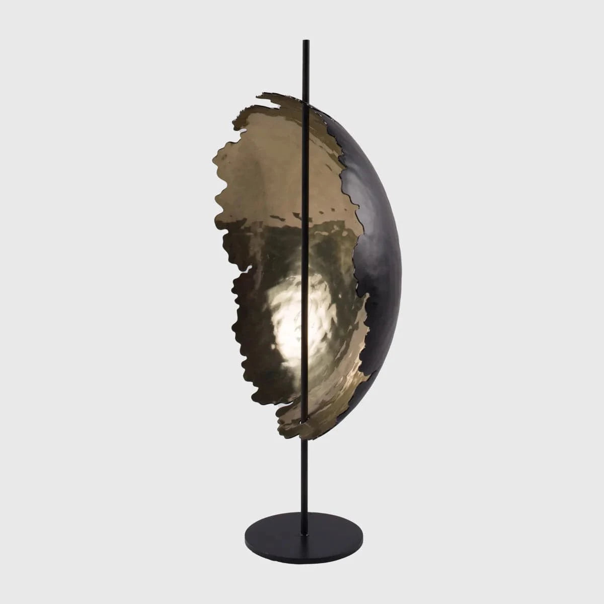 Eccotrading Design London Accessories Broken Steel Large Round Black House of Isabella UK