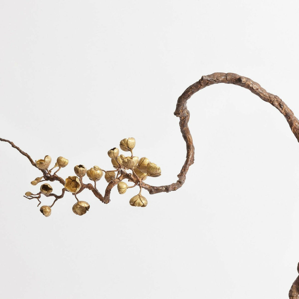 Bronze Blossom Sculpture.