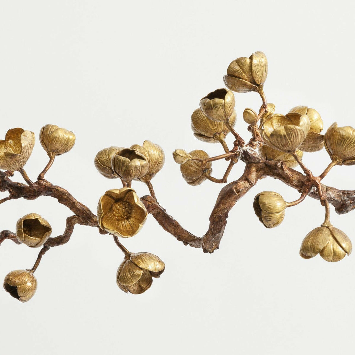 Bronze Blossom Sculpture.